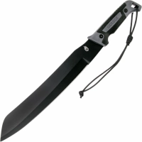 Мачете Gerber — Gator Golok Machete, сталь 65MN Carbon Steel Black Finish, рукоять ударопрочный пластик купить в Владикавказе