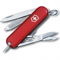 Нож перочинный Victorinox Signature, сталь X55CrMo14, рукоять Cellidor®, красный купить в Владикавказе