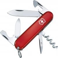 Нож перочинный Victorinox Tourist, сталь X55CrMo14, рукоять Cellidor®, красный купить в Владикавказе