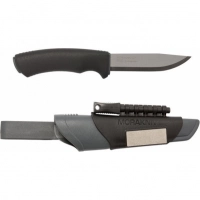 Нож с фиксированным лезвием Morakniv Bushcraft Survival, сталь Sandvik 12C27, рукоять пластик/резина купить в Владикавказе