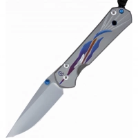 Нож складной Chris Reeve Large Sebenza 21  L21UNIQUE O, сталь CPM S35VN, рукоять титан купить в Владикавказе