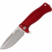 Нож складной LionSteel SR11A RS RED, сталь Uddeholm Sleipner® Satin Finish, рукоять алюминий (Solid®), красный купить в Владикавказе