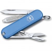 Нож Victorinox Classic SD Colors, Summer Rain (0.6223.28G) голубой, 7 функций 58мм купить в Владикавказе