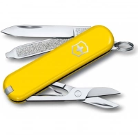 Нож Victorinox Classic SD Colors, Sunny Side (0.6223.8G) жёлтый, 7 функций 58мм купить в Владикавказе