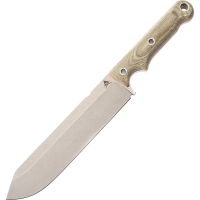 Нож White River FIRECRAFT 7 StoneWash, сталь CPM S35VN, рукоять серо-зеленая микарта, чехол Kydex купить в Владикавказе