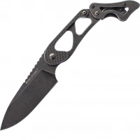 Шейный нож Cormorant Apex Blackwash Realsteel, сталь 14C28N, рукоять карбон купить в Владикавказе