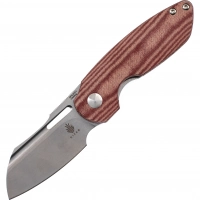 Складной нож Kizer October, сталь CPM 20CV, рукоять Red Micarta купить в Владикавказе