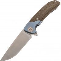 Складной нож Maxace Goliath Blue, сталь Bohler K110, Micarta купить в Владикавказе