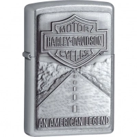 Зажигалка ZIPPO Harley-Davidson® Легенда, с покрытием Street Chrome™ купить в Владикавказе